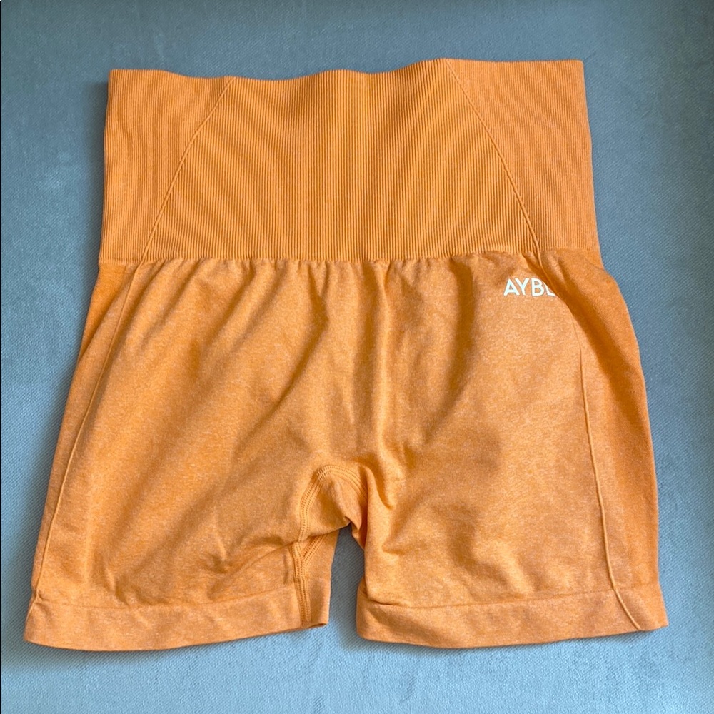 AYBL Women's Vibrant Orange Bike Shorts